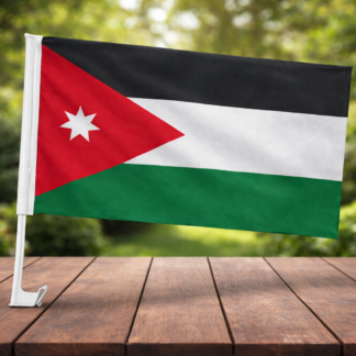 علم الاردن للسيارة